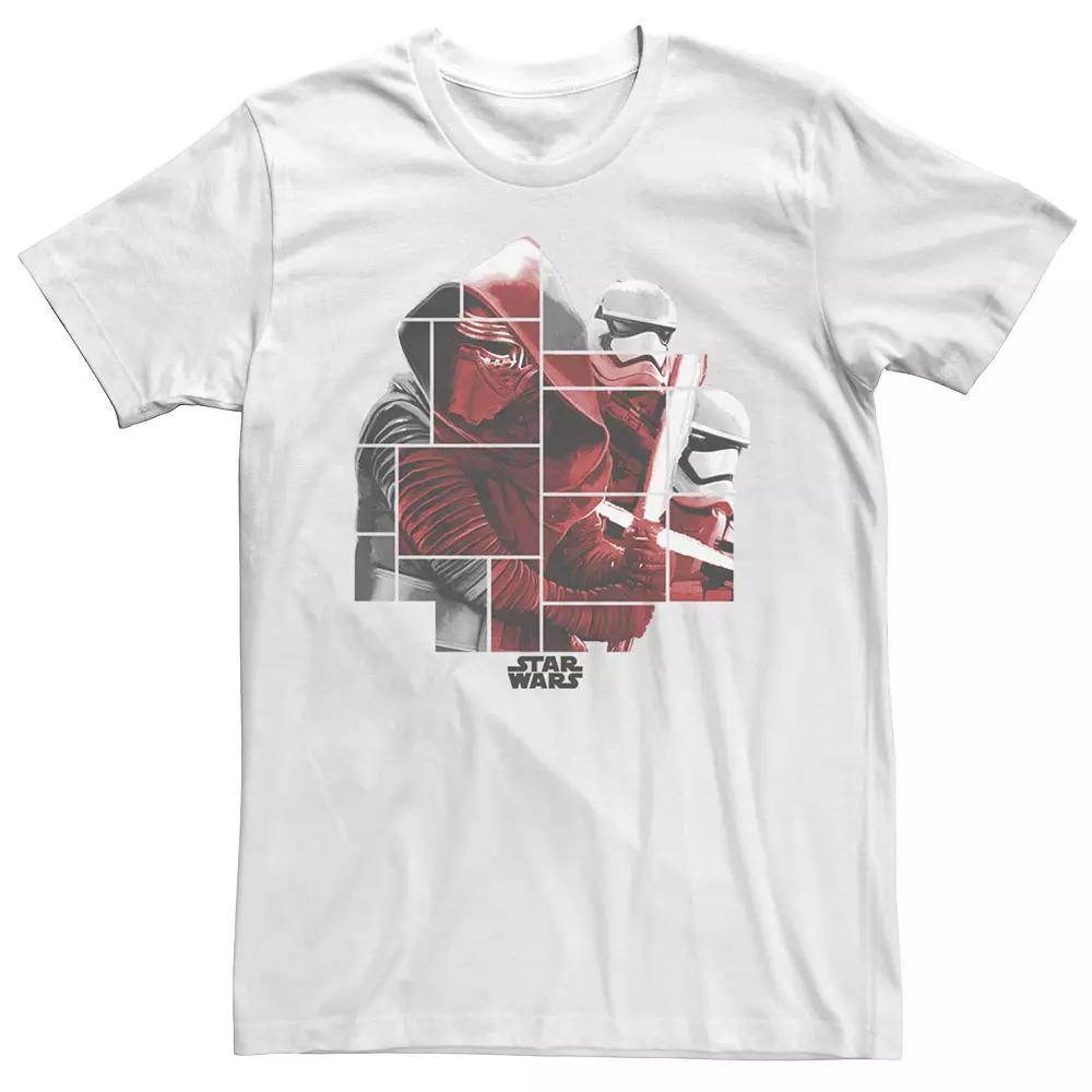Men's Star Wars Cut Up Graphic Tee, Size: XXL, Red Product Image