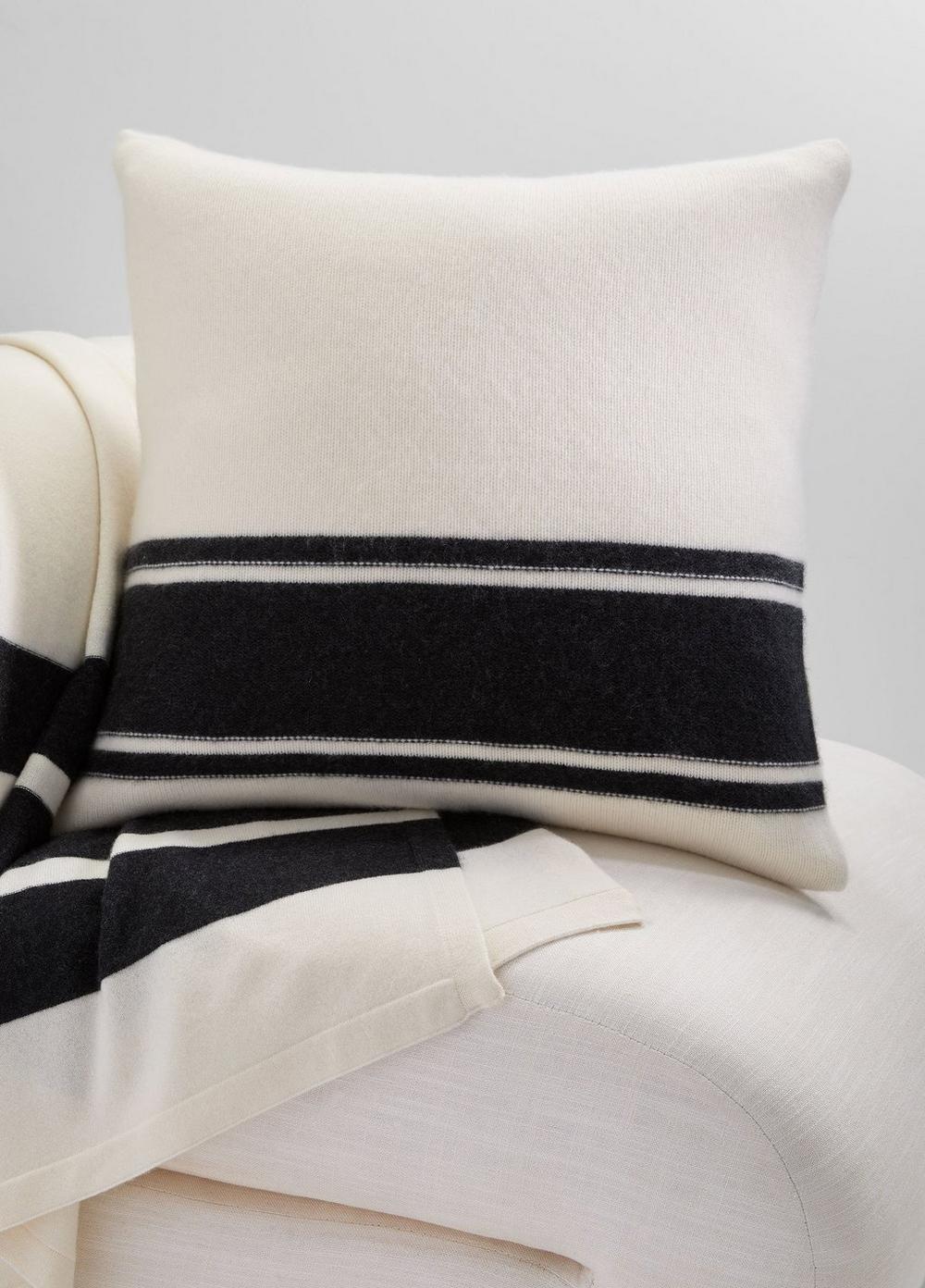 Cashmere Jersey Stripe Pillow Product Image