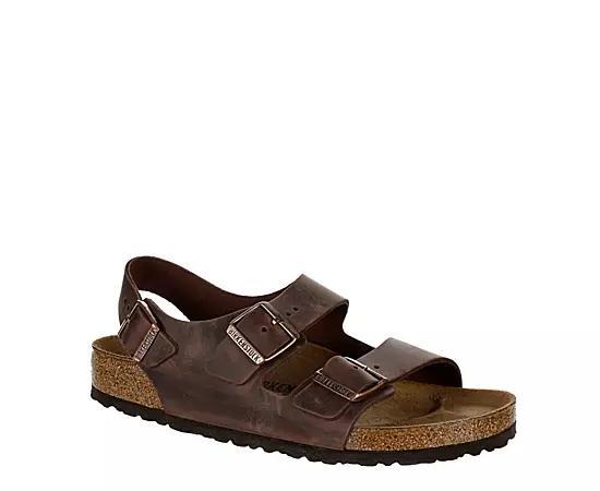 Birkenstock Mens Milano Leather Sandals Product Image