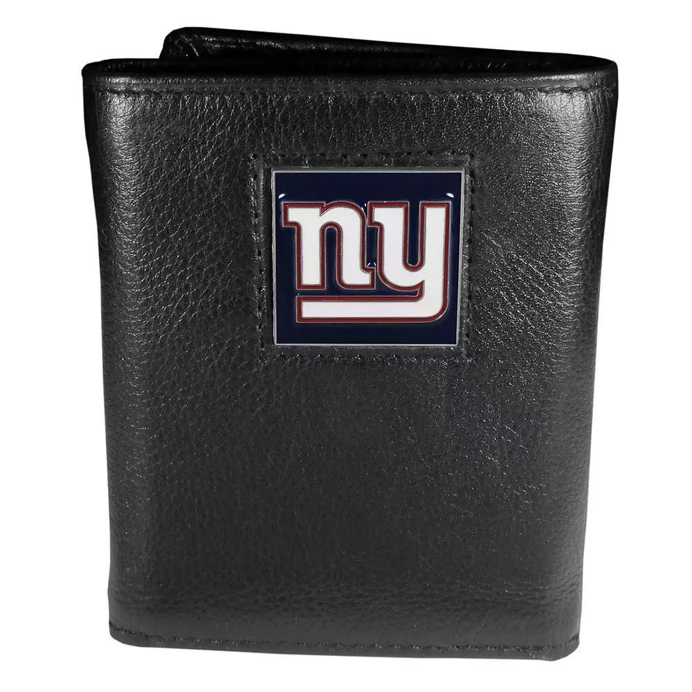 Men's New York Giants Trifold Wallet, Black Product Image