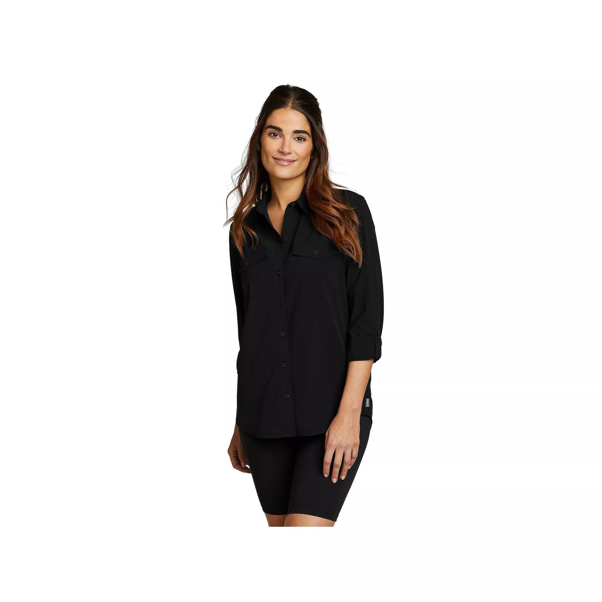 Womens Eddie Bauer Departure 2.0 Long Sleeve Shirt Product Image