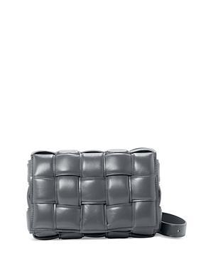 Womens The Cassette Padded Leather Crossbody Bag Product Image