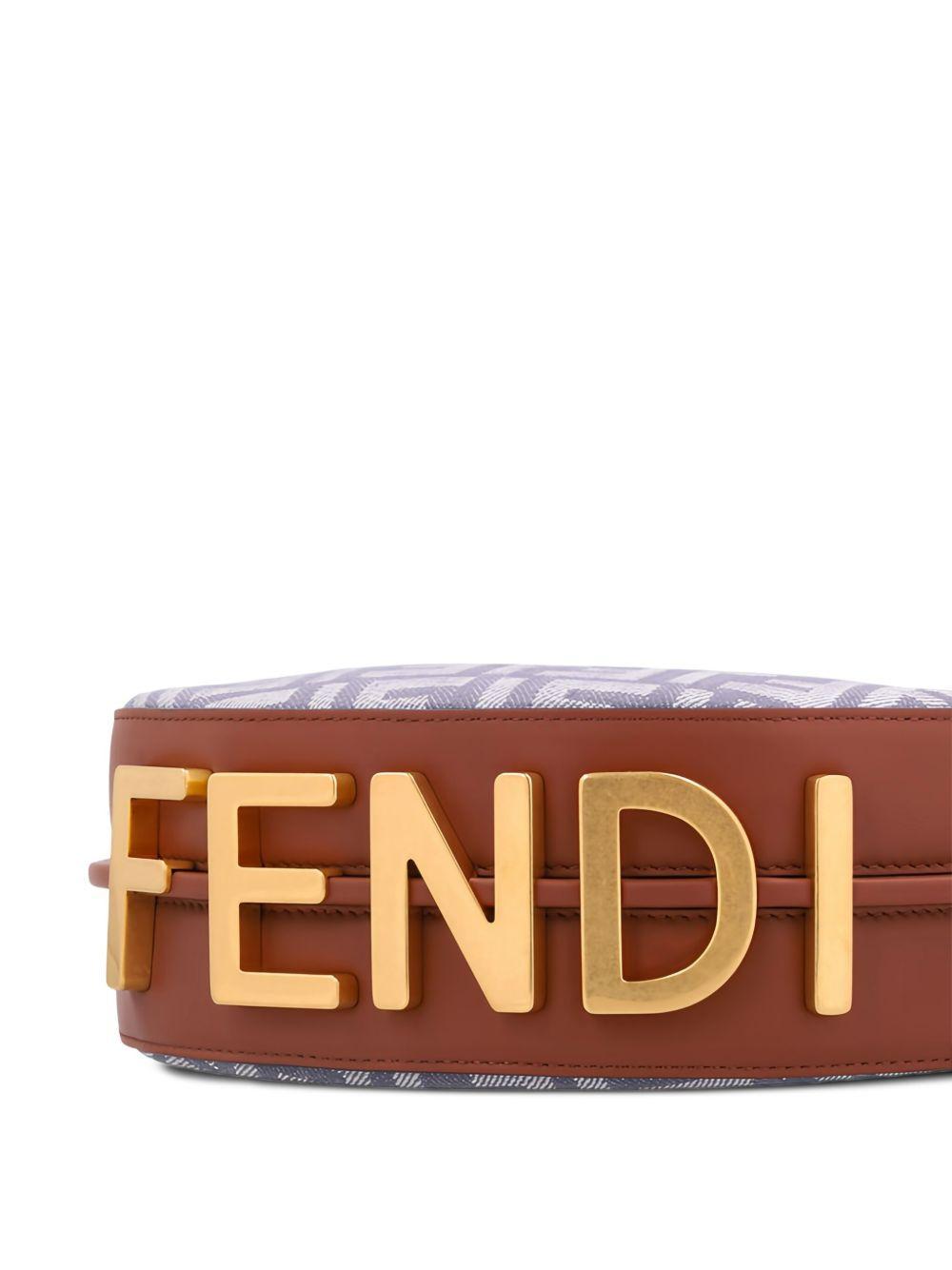ff-logo crescent shoulder bag Product Image