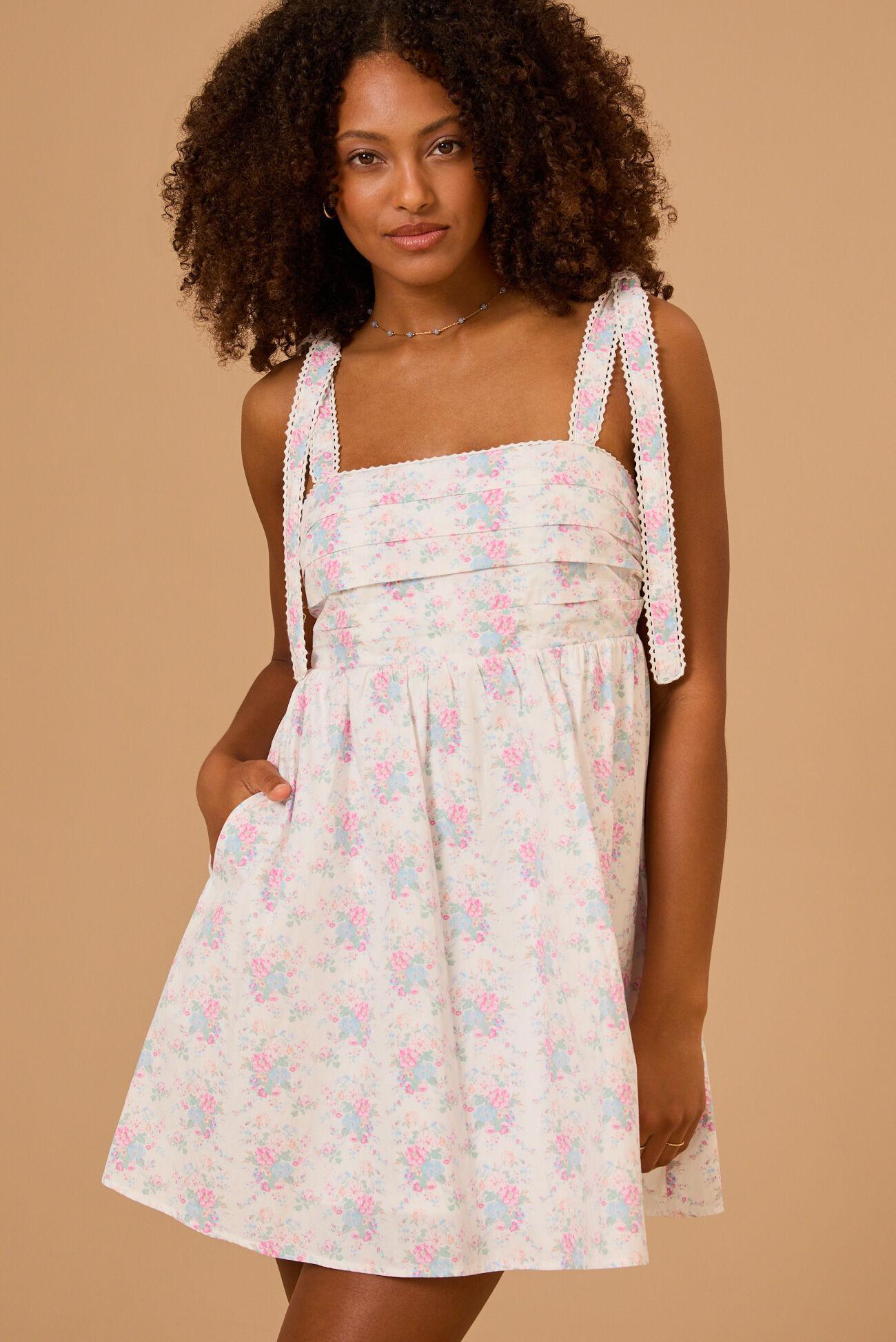 Mandi Floral Mini Dress Product Image