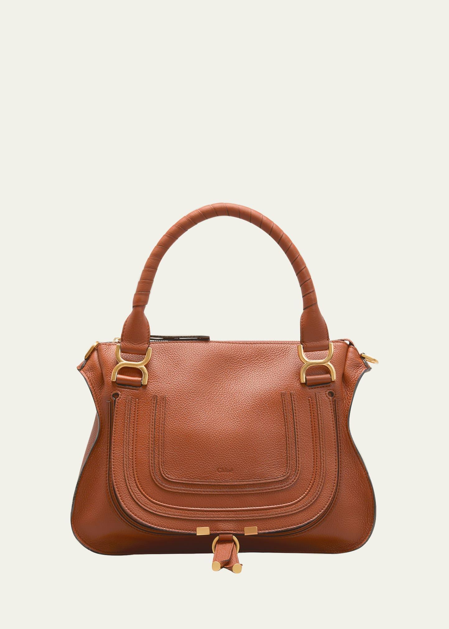 Chloe Marcie Medium Leather Satchel Product Image