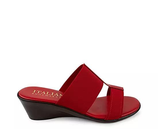 Italian Shoemakers Sadey Womens Wedge Sandals Product Image