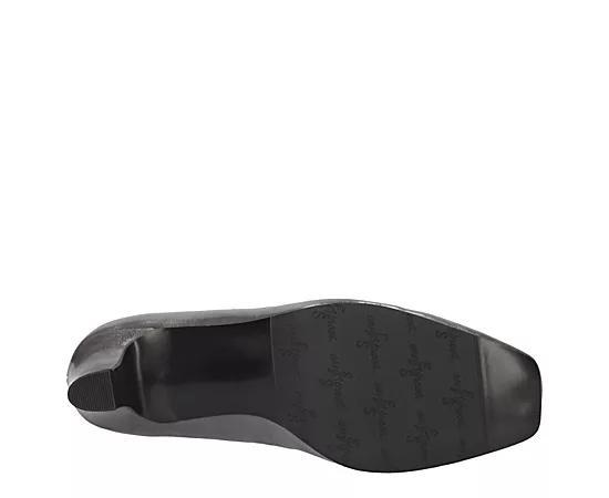 Easy Street Poet Women's Square Toe Pumps, Size: 7.5, Black Crinkled Patent Product Image
