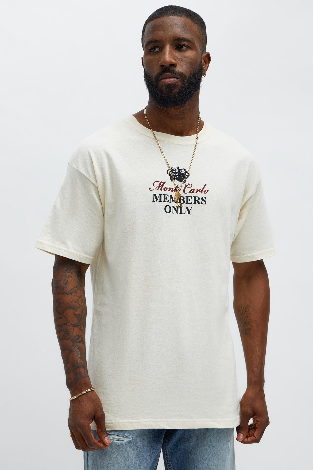 Monte Carlo Royal Club Short Sleeve Tee - Natural Product Image