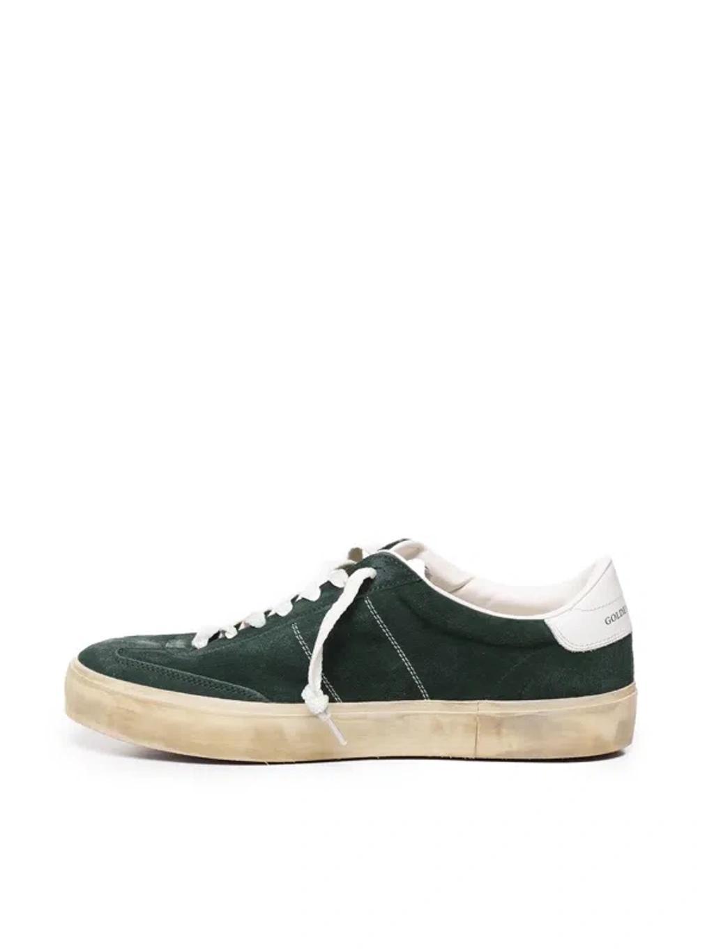 GOLDEN GOOSE Soul Star Sneakers In Green Product Image