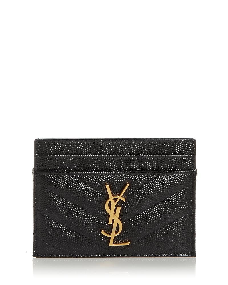 Saint Laurent Cassandre Matelasse Card Case Product Image