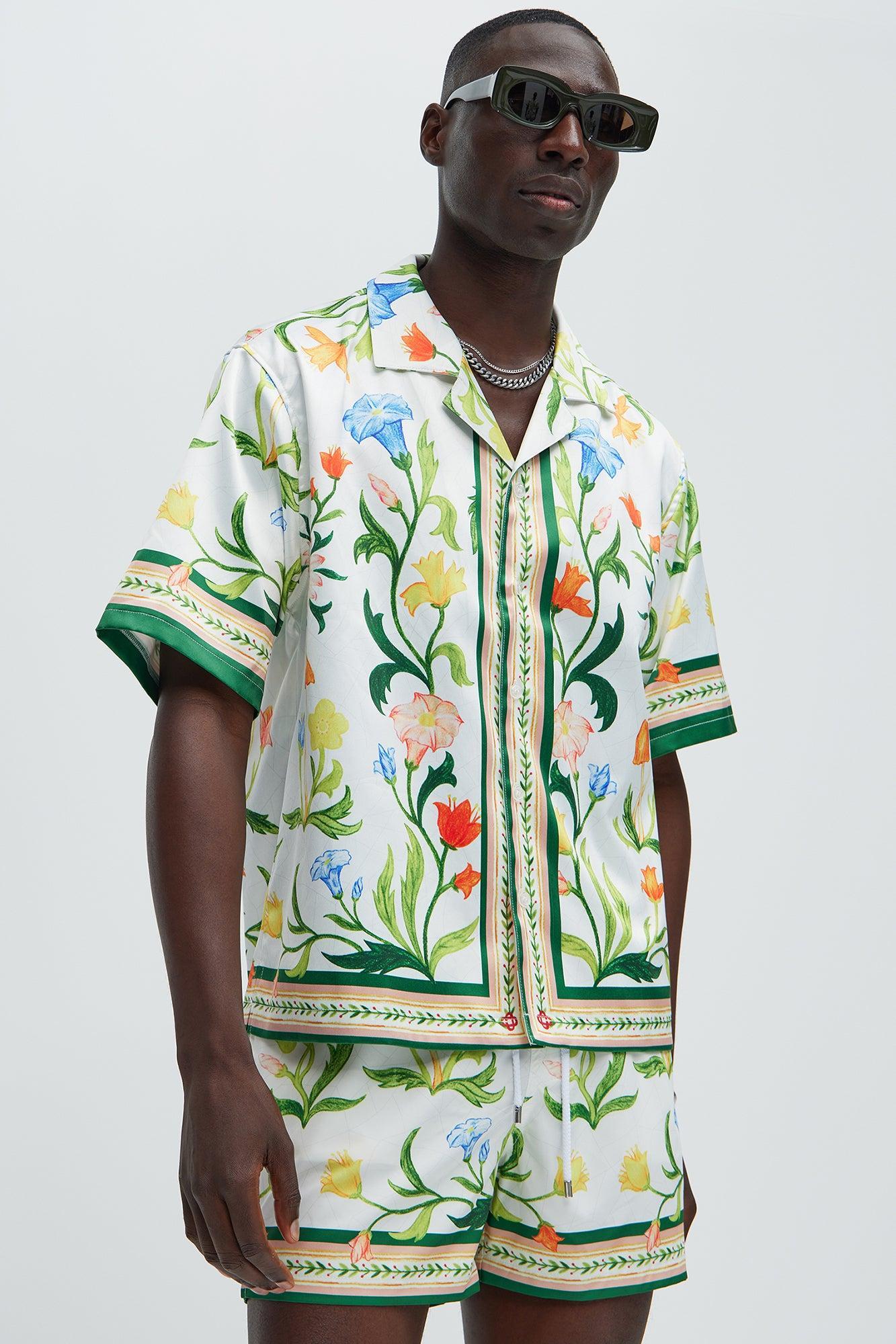 Deer Creek Shirt - White/combo Product Image