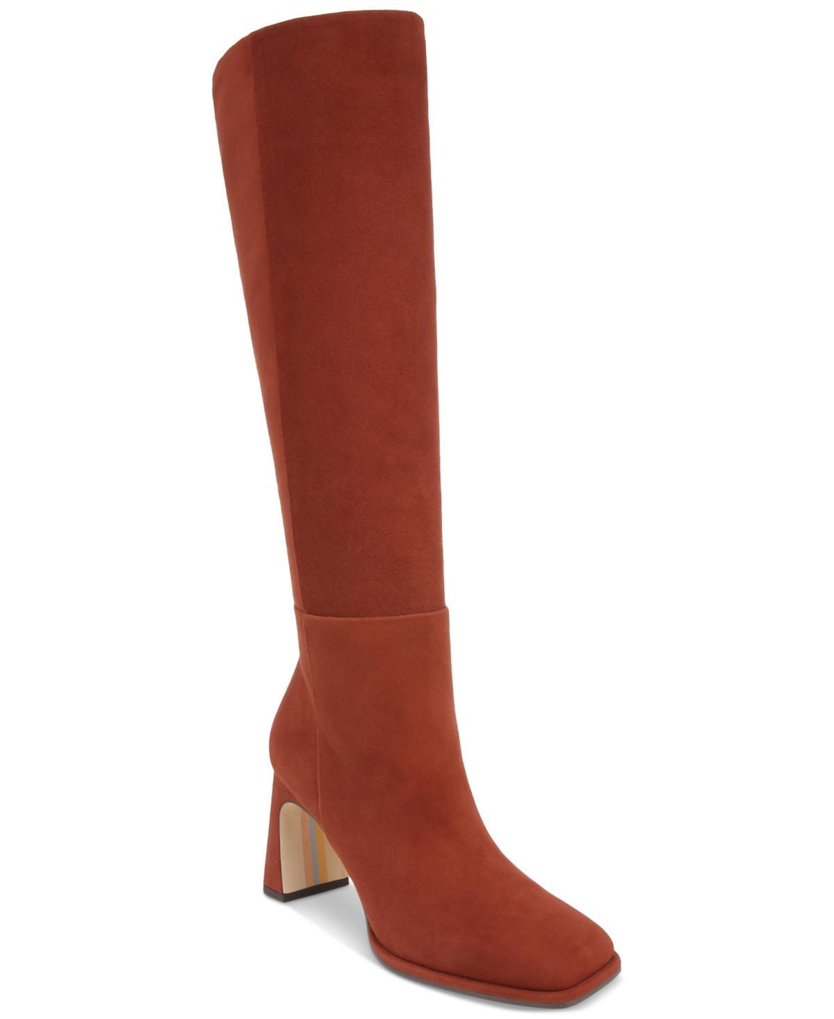 Sam Edelman Issabel Wide Calf Knee High Boot Coffee Bean Product Image