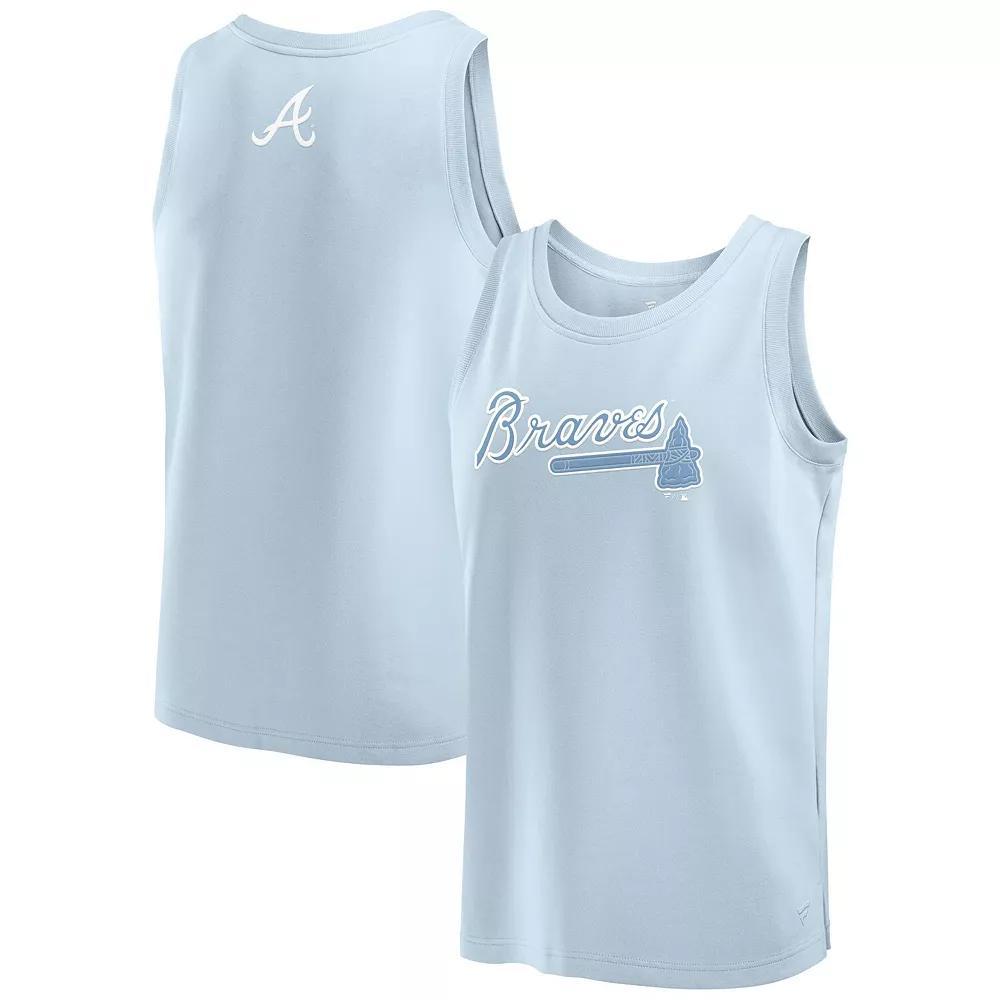 Men's Fanatics Light Blue Los Angeles Chargers Elements Tank Top, Size: Small Product Image