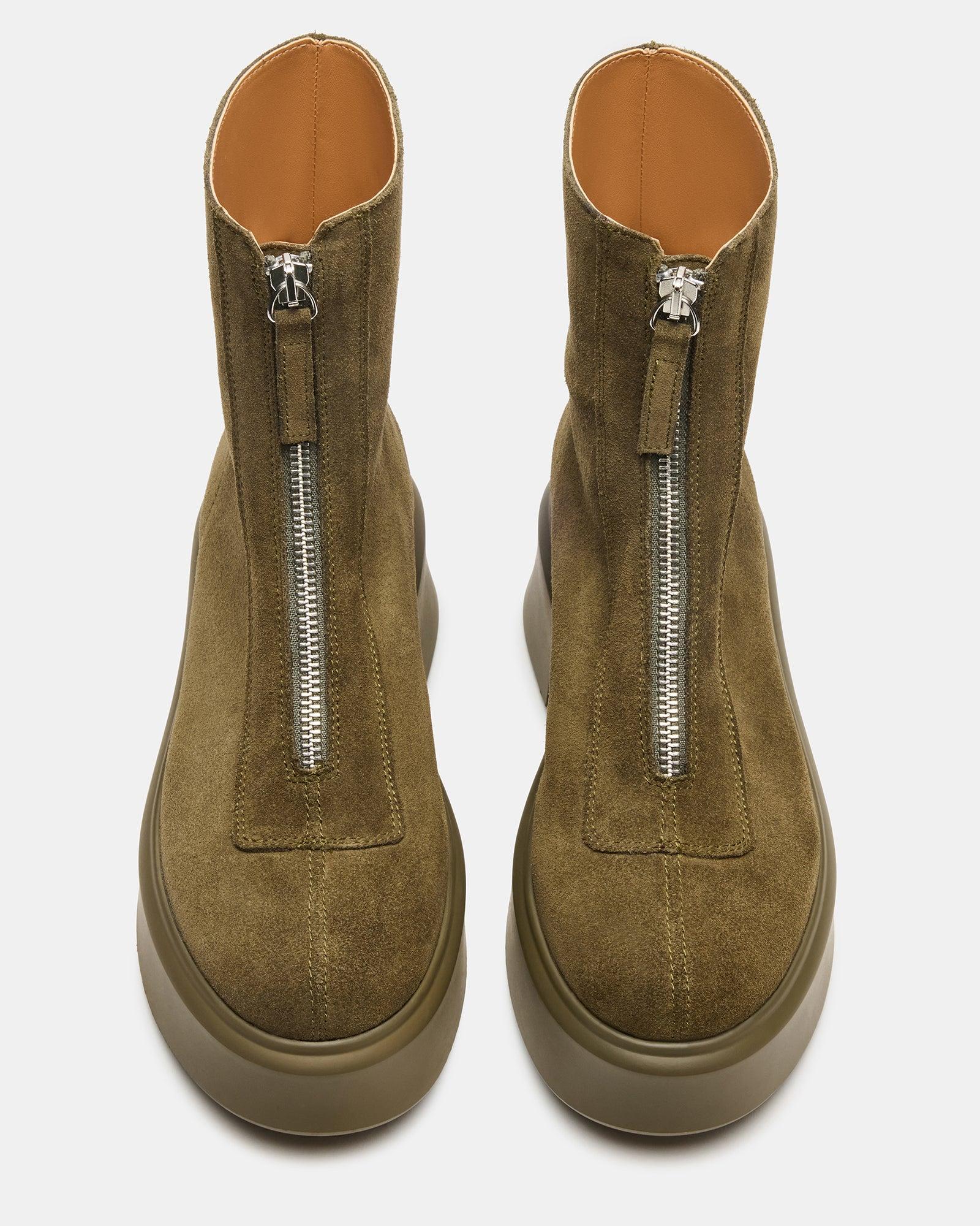 JONES OLIVE SUEDE Female Product Image