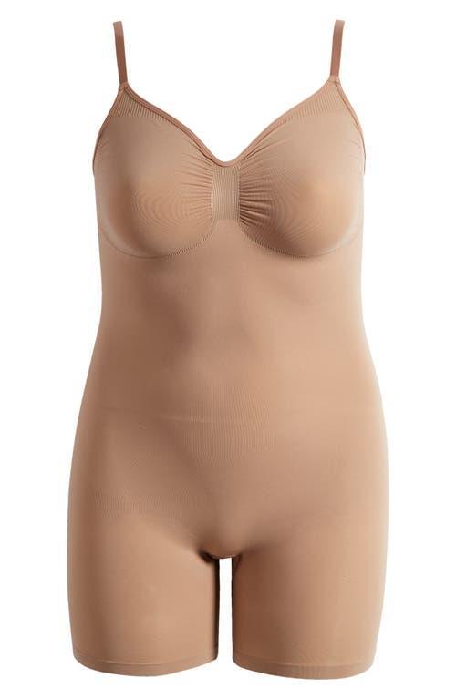 Womens Seamless Sculpt Mid Thigh Bodysuit Product Image