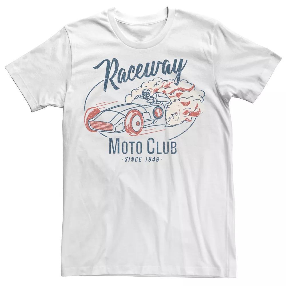 Men's Raceway Moto Club Since 1949 Tee, Size: XL, White Product Image