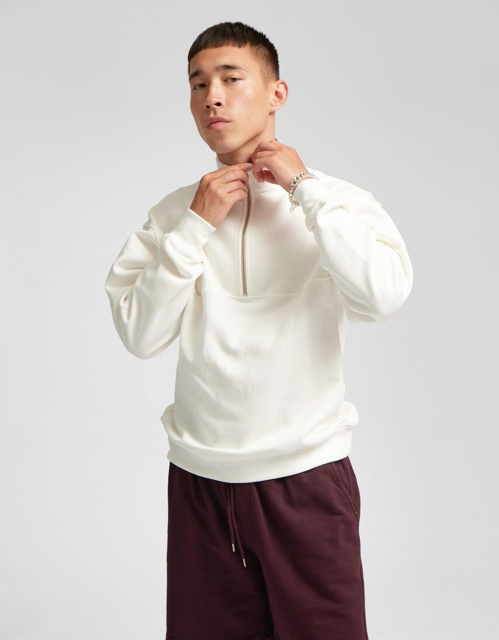 Organic Quarter Zip - Purple Haze Product Image