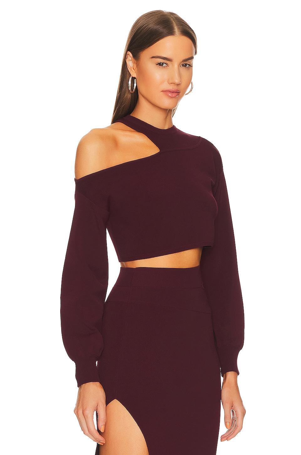 x REVOLVE Asym Cut Out Dolman Sweater Product Image