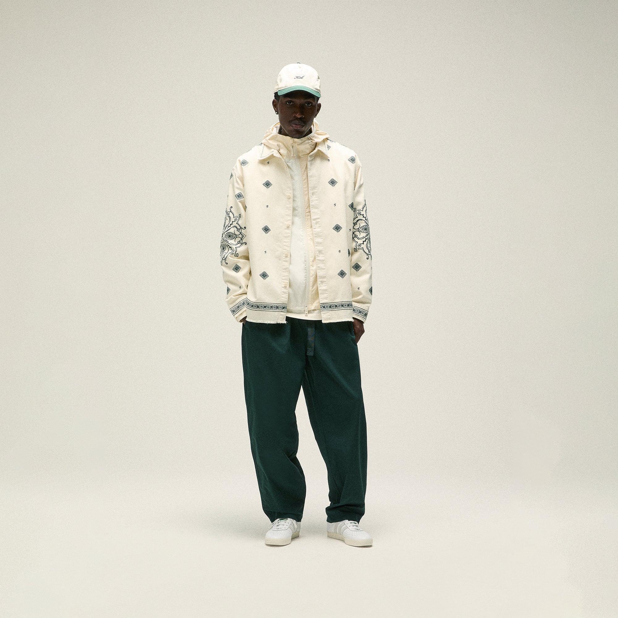 Kith Raw Hem Denim Apollo Shirt - Stadium Male Product Image