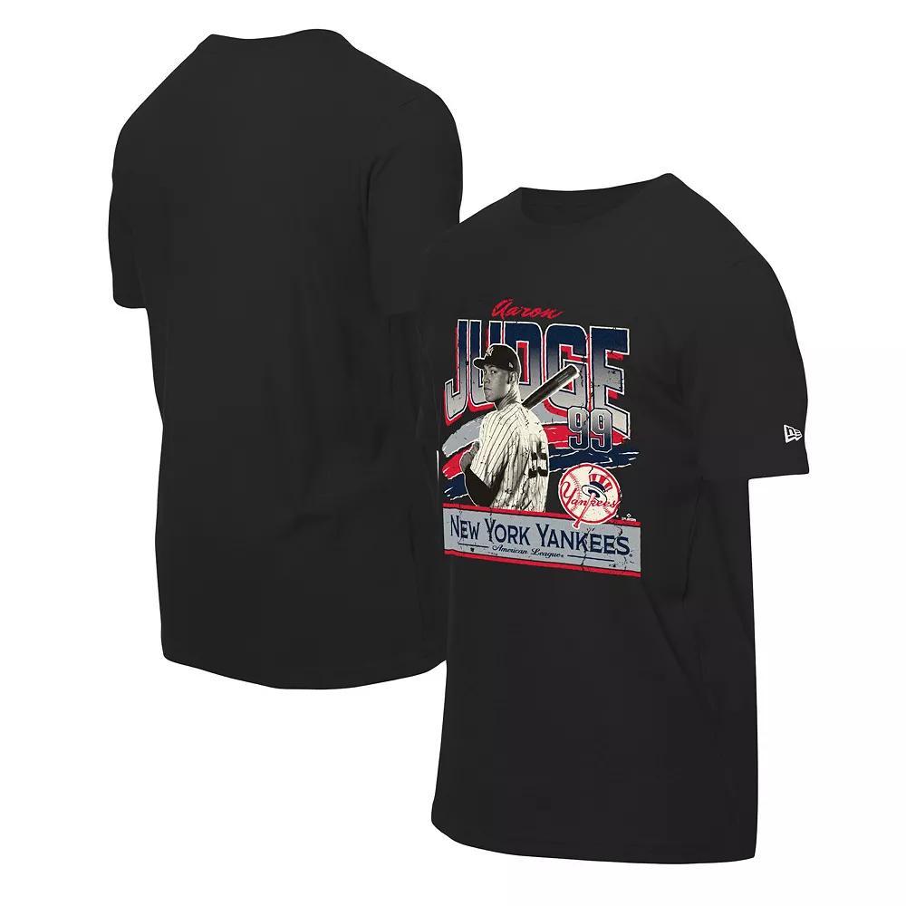 Men's New Era Aaron Judge Black New York Yankees Batter Up T-Shirt, Size: Small Product Image