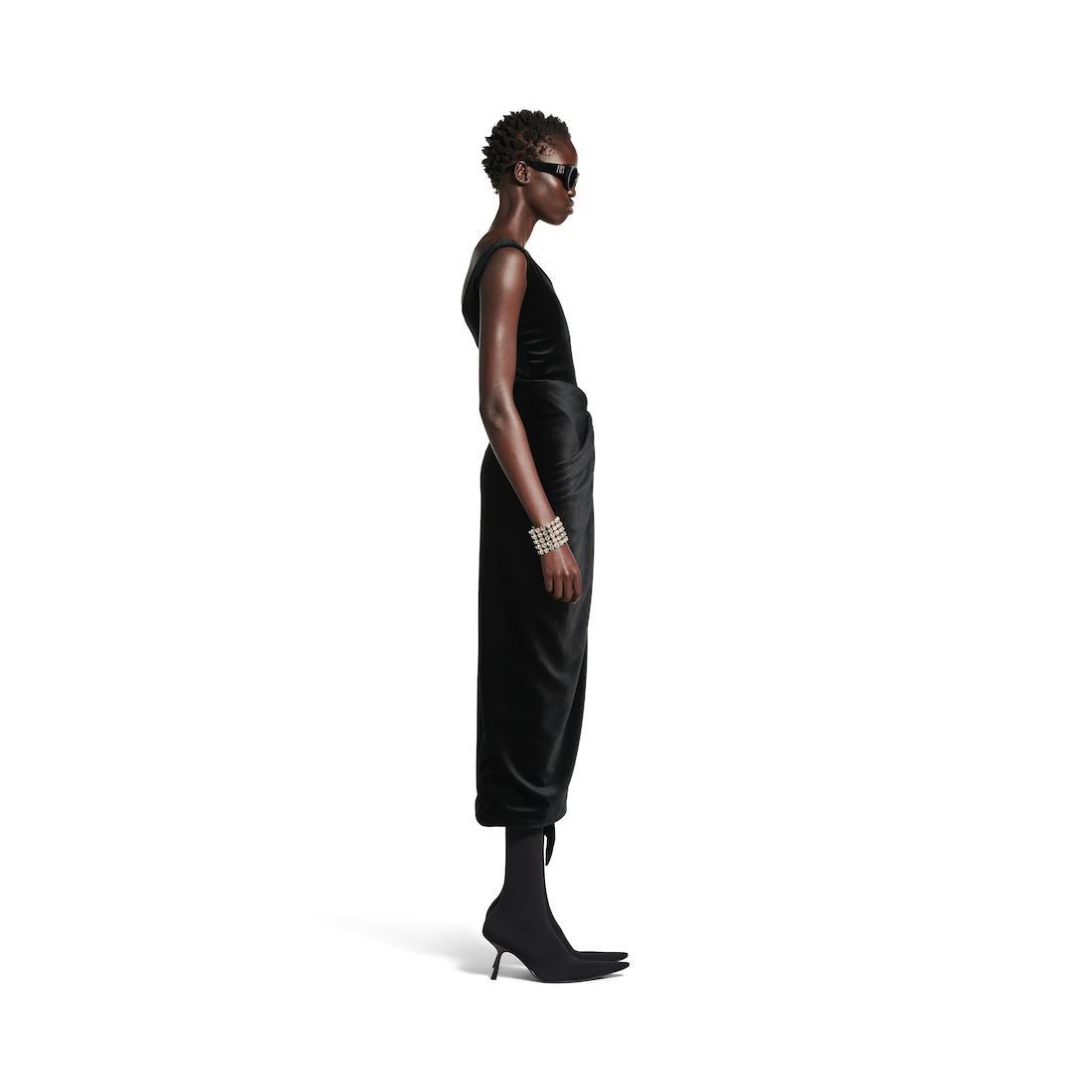 Women's Off-shoulder Top  in Black Product Image