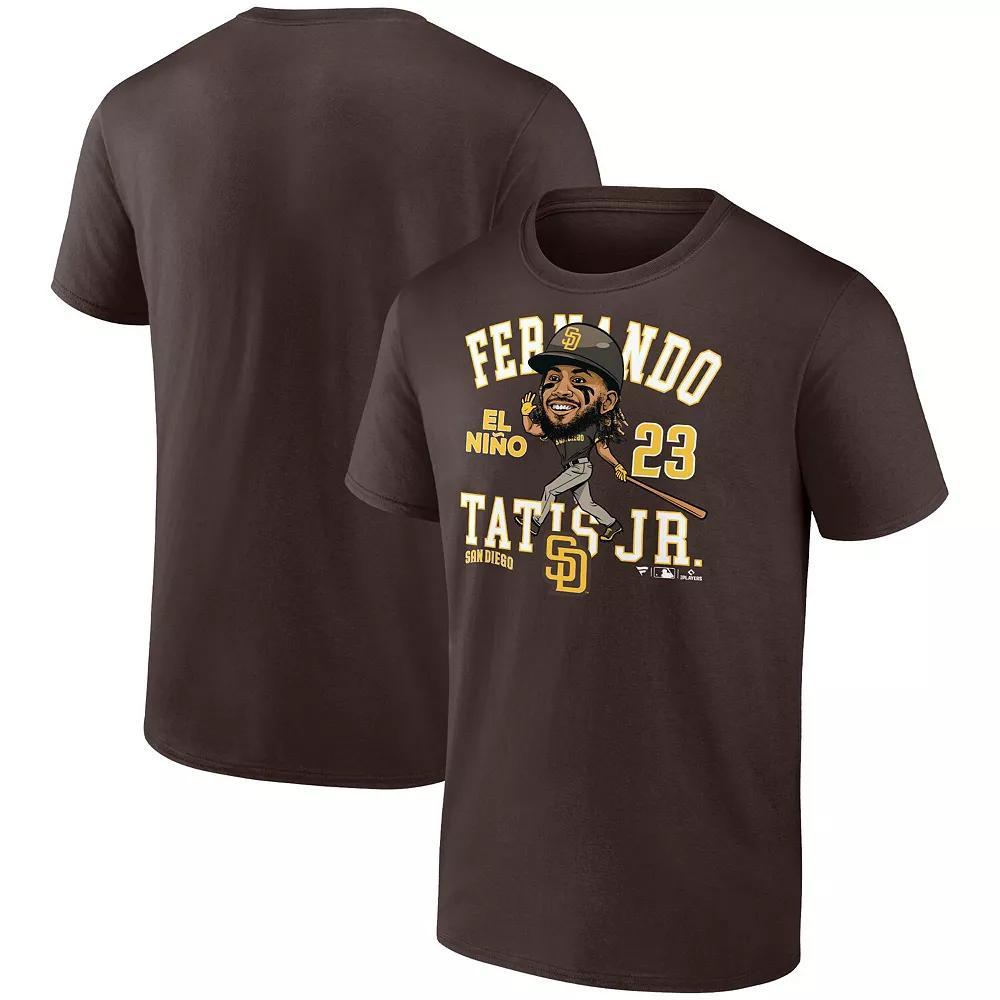 Mens Fanatics Fernando Tatis Jr. San Diego Padres Hometown Caricature T-Shirt Product Image