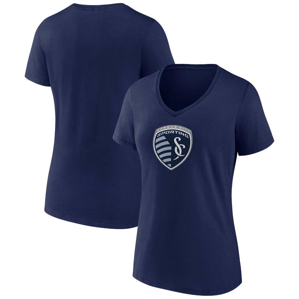 MLS D.C. United Womens V-Neck T-Shirt Product Image