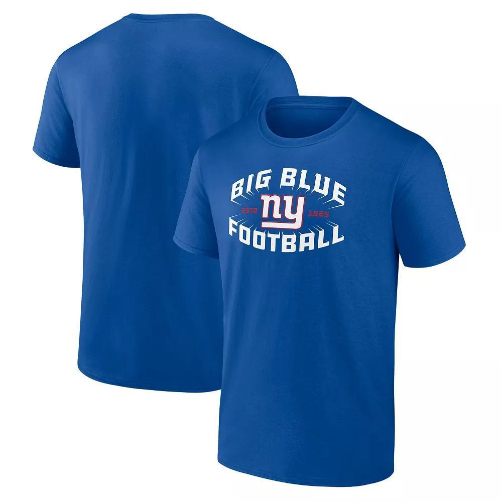 Mens Fanatics Royal New York Giants Hometown Collection Sweep T-Shirt Product Image