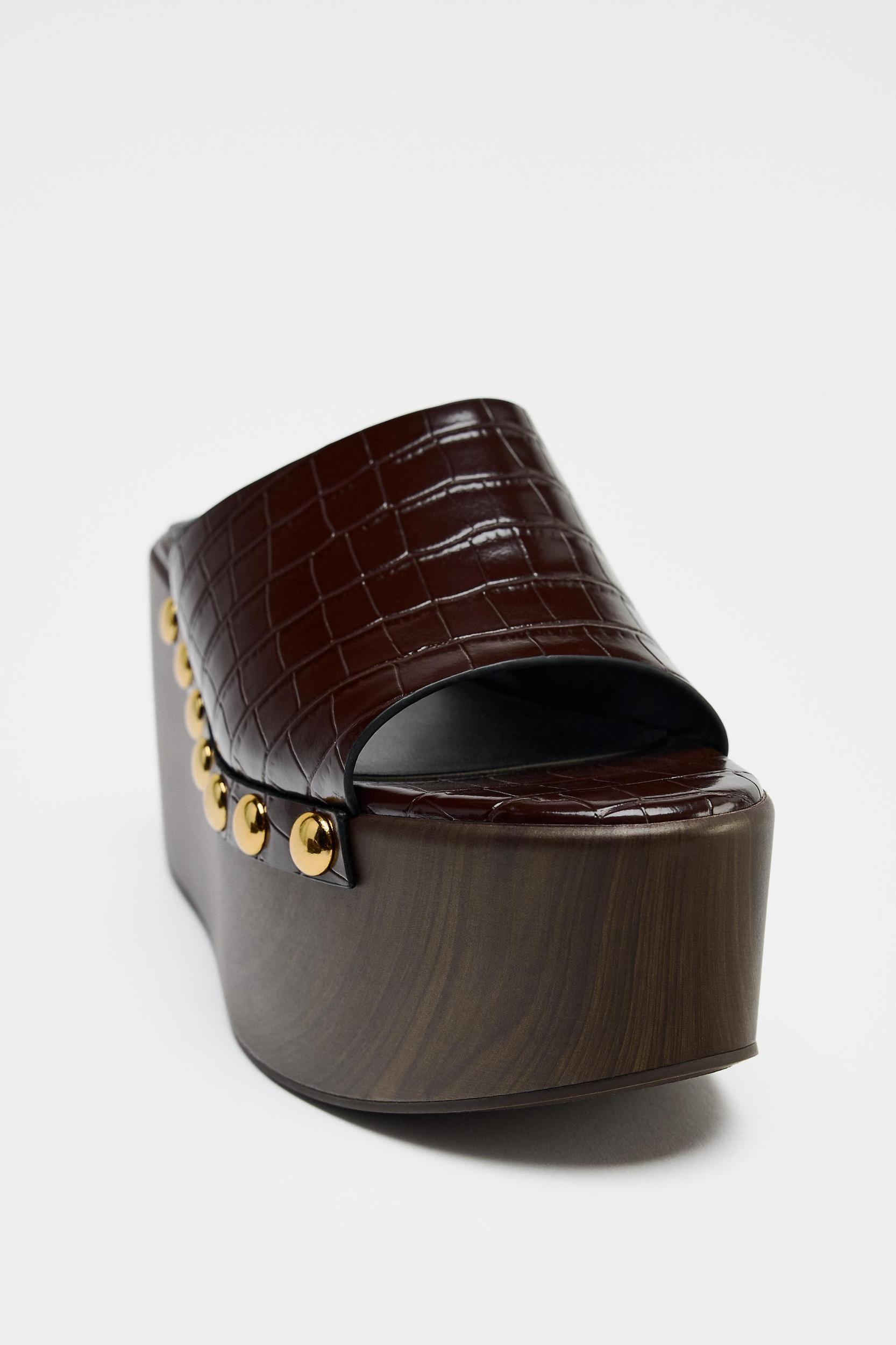 EMBOSSED PLATFORM WEDGES Product Image