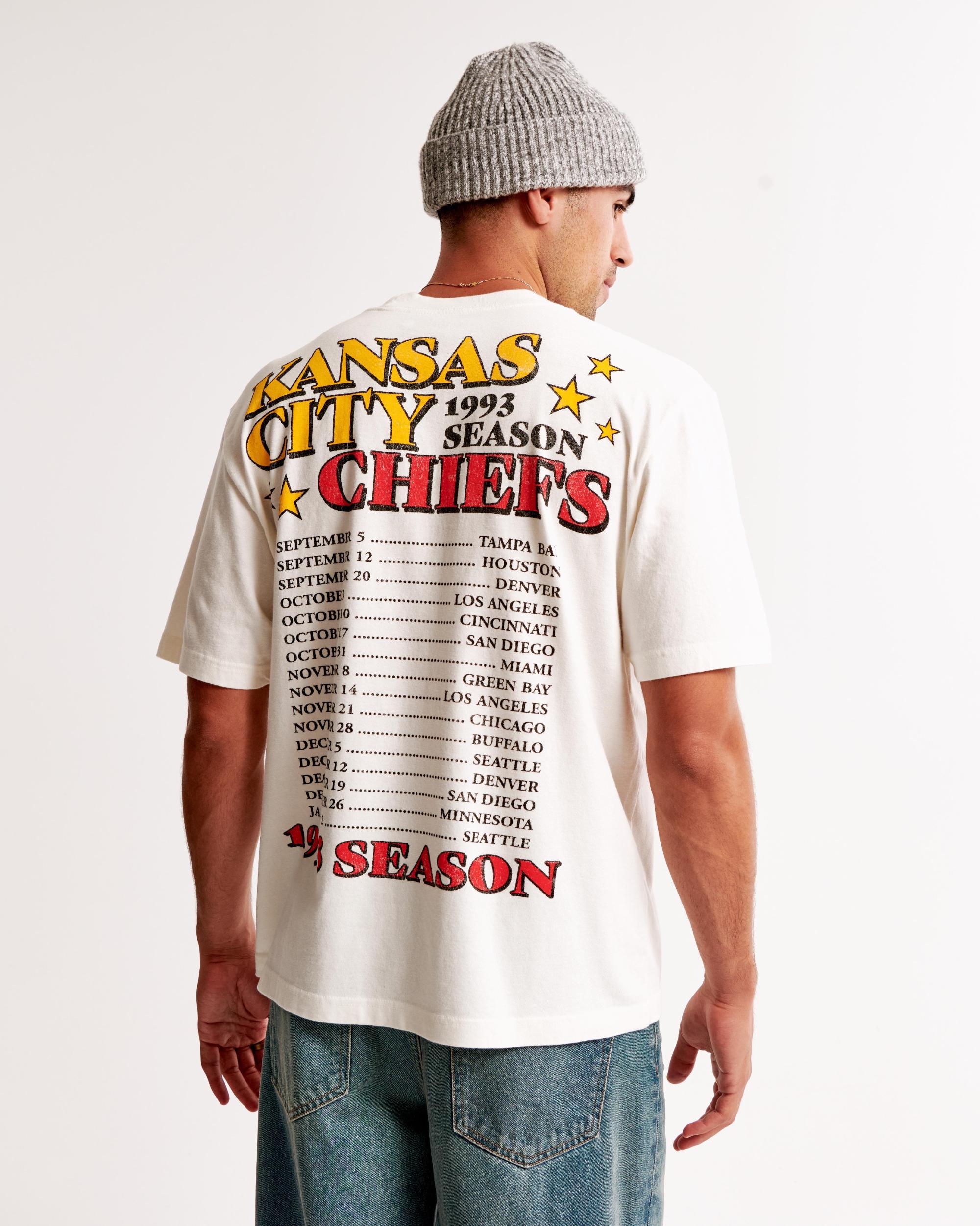 Kansas City Chiefs Vintage-Inspired Graphic Tee Product Image