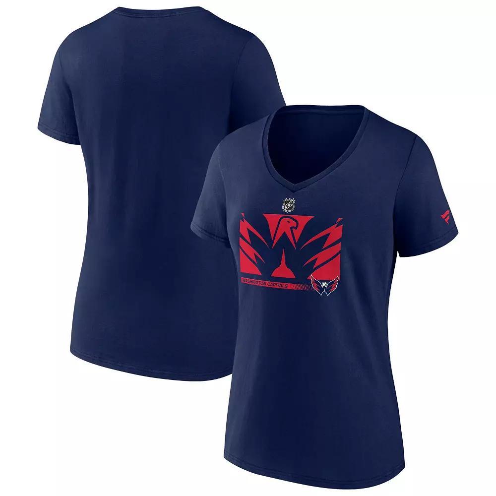 Womens Fanatics Bay Packers Back Home Again Distressed V-Neck T-Shirt Product Image