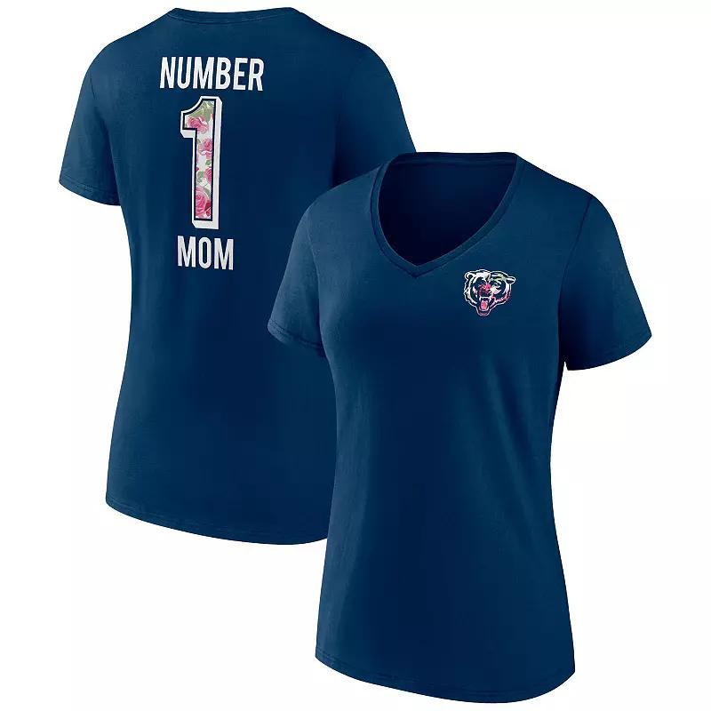 Women's Fanatics Branded Cardinal Arizona Cardinals Team Mother's Day V-Neck T-Shirt, Size: Large, Red Product Image