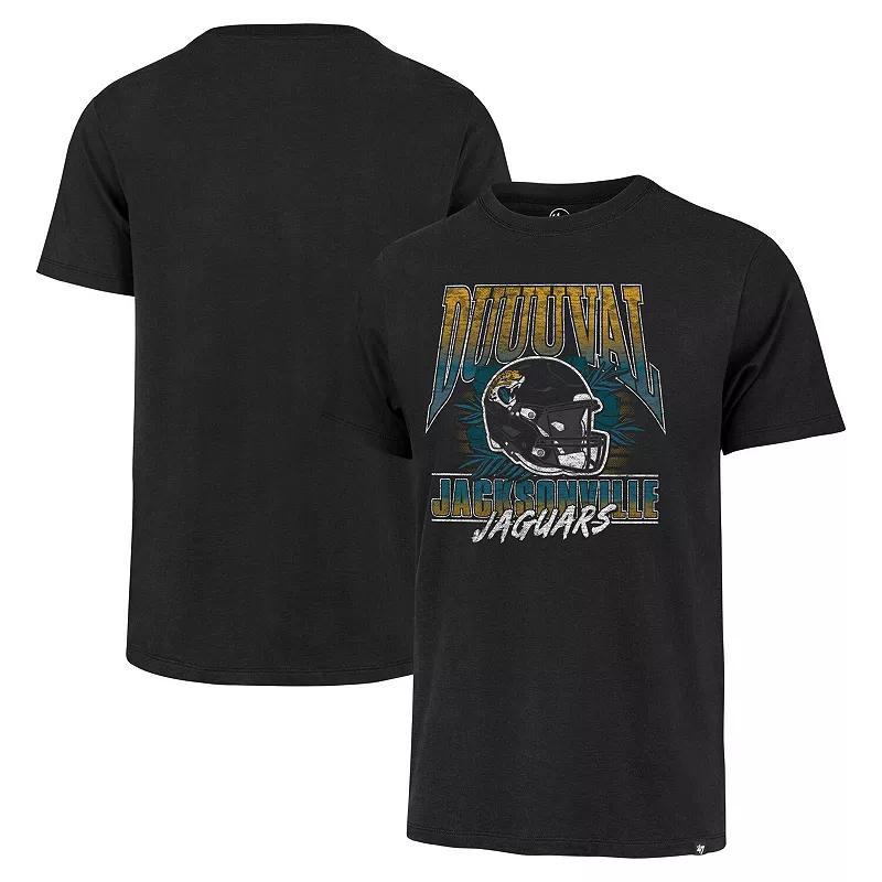 Mens 47 Brand Black Distressed Jacksonville Jaguars Regional Franklin T-shirt Product Image