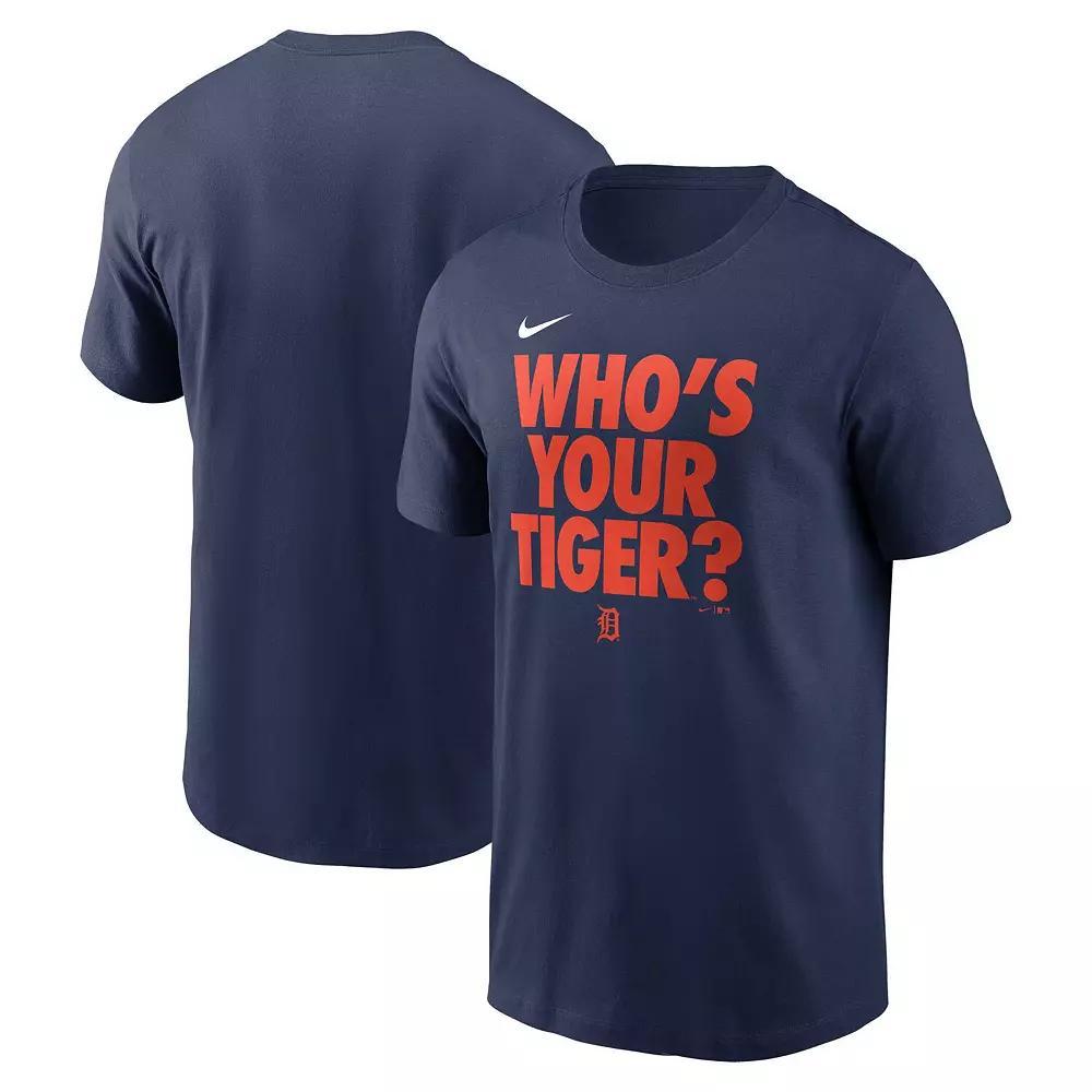 Men's Nike Navy Detroit Tigers Rally Rule T-Shirt, Size: 2XL, Blue Product Image