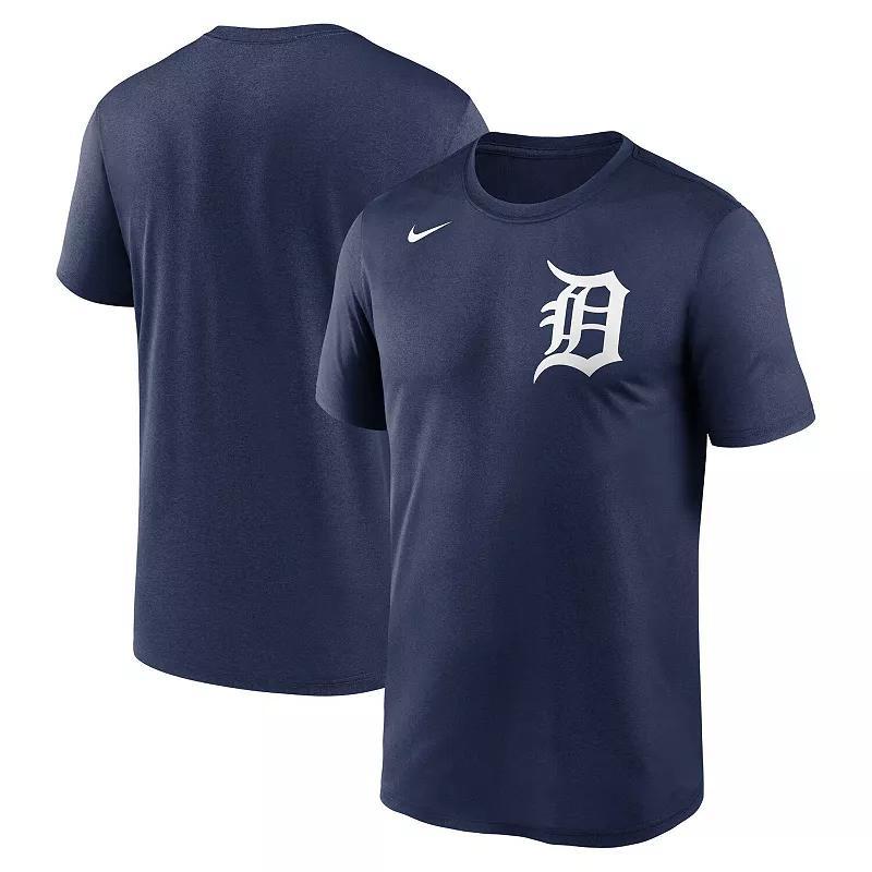 Men's Nike Navy Milwaukee Brewers New Legend Wordmark T-Shirt, Size: Medium, Blue Product Image