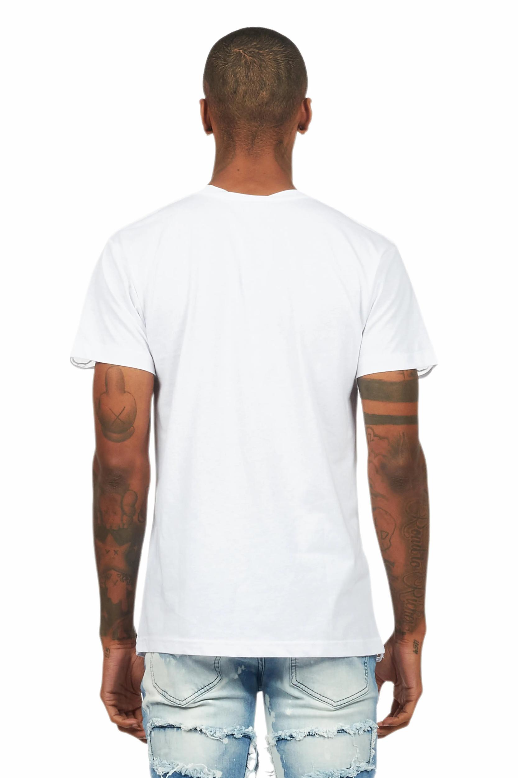 RSO Racing Club White Graphic T-Shirt Male Product Image