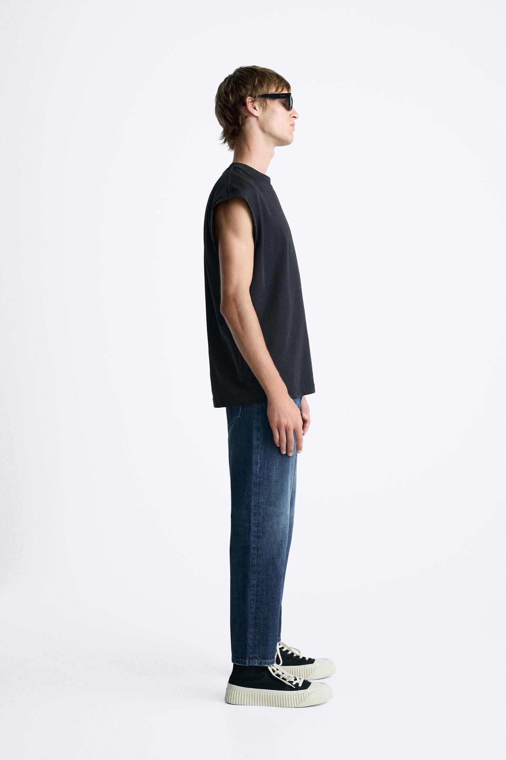 CROPPED SLIM FIT JEANS Product Image