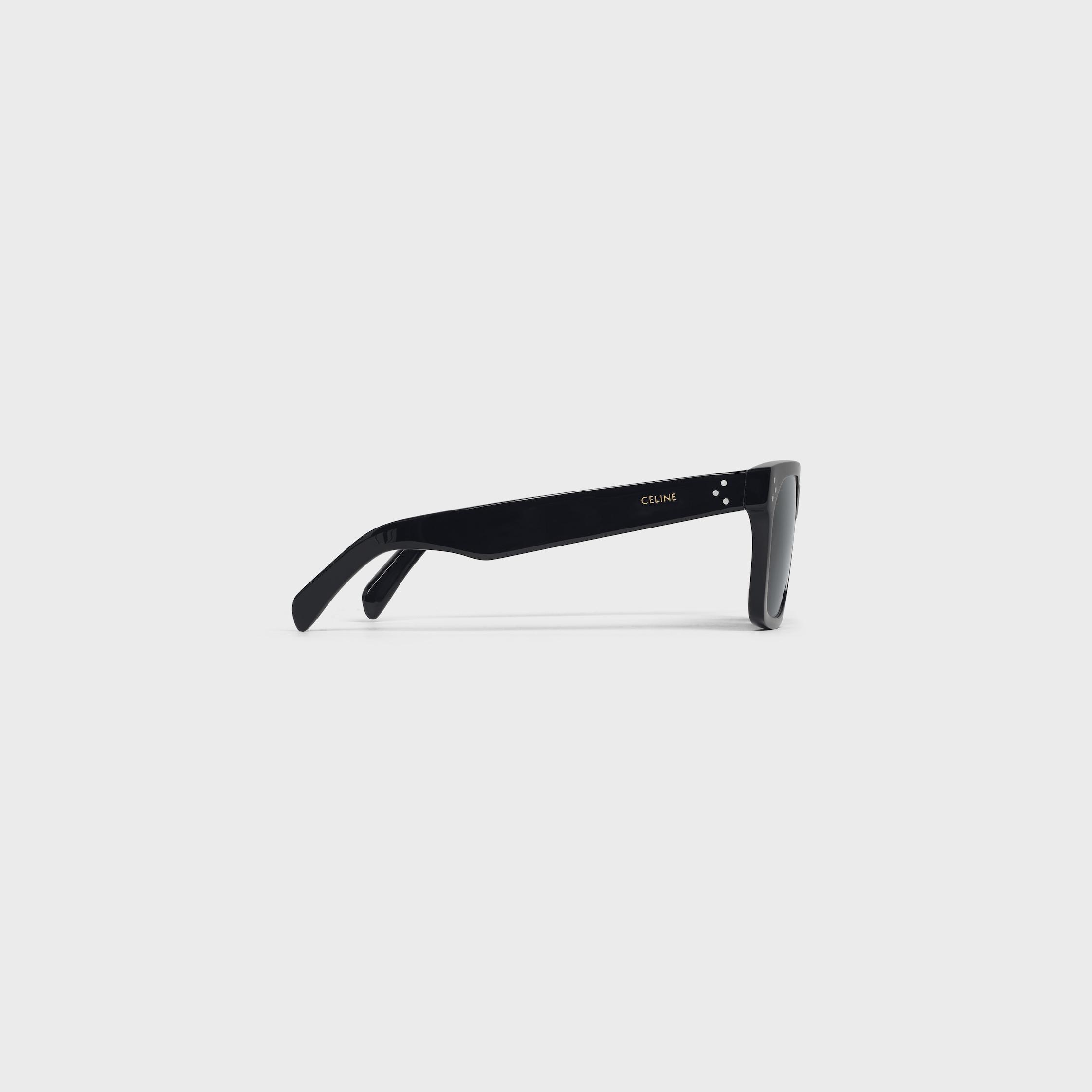 Black Frame 45 Sunglasses in Acetate Product Image