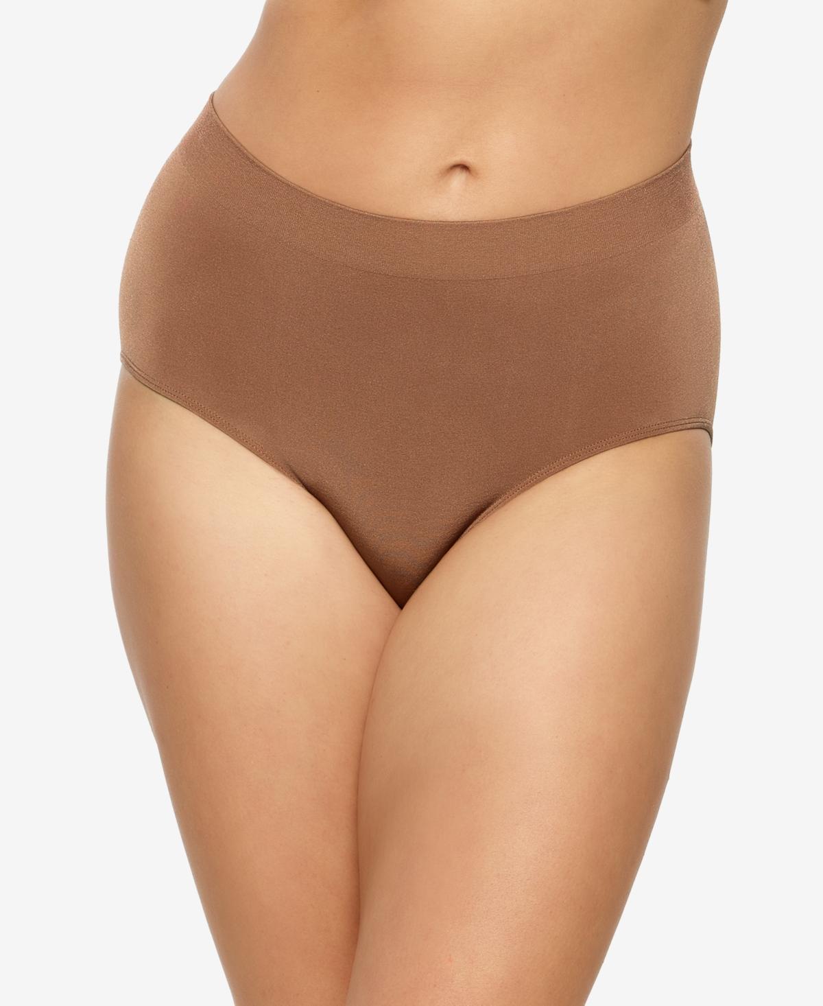 Plus Size Paramour by Felina Body Smooth Brief Panty 655128, Women's, Size: Large, Hazelnut Hzn Product Image