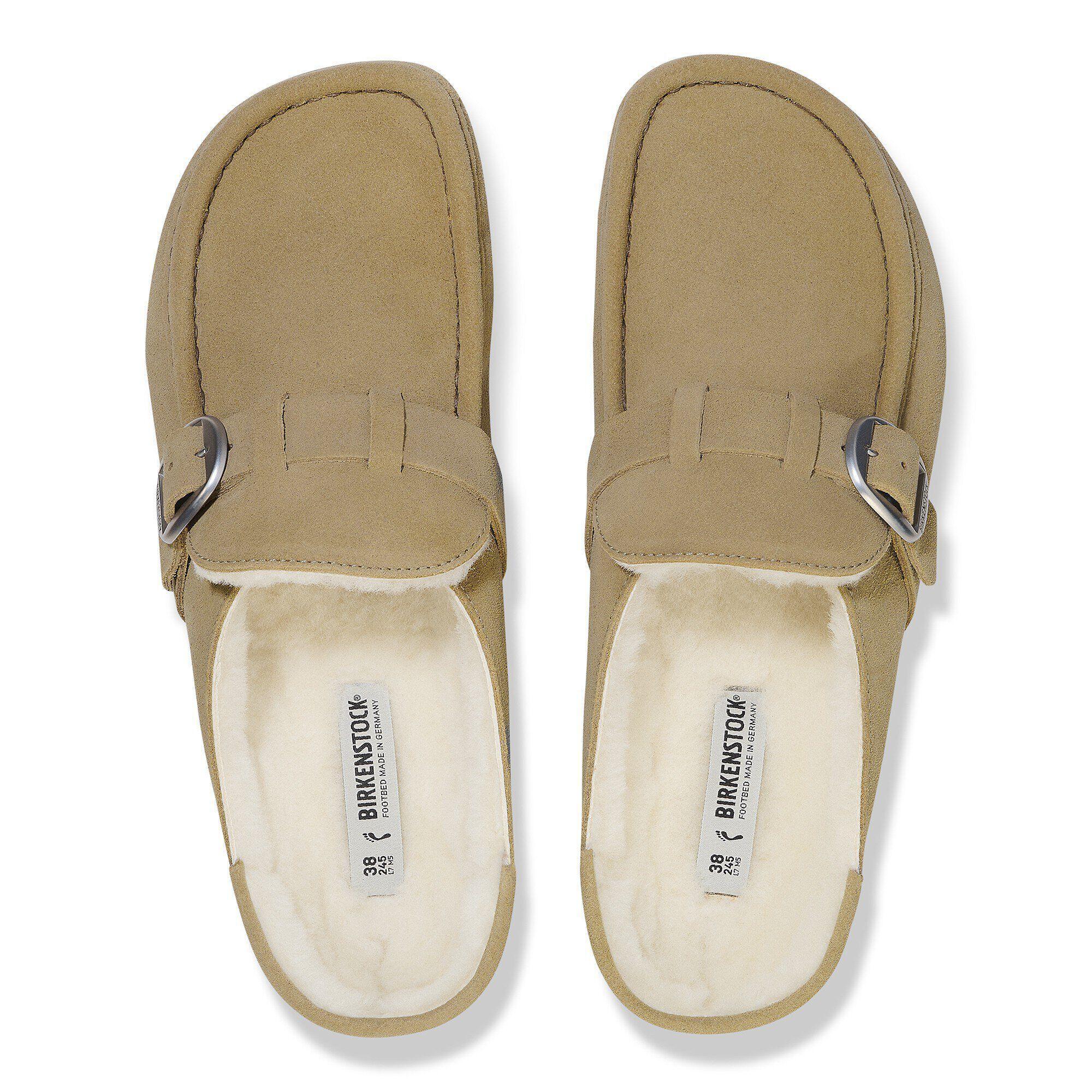 Buckley Shearling Suede Leather Product Image