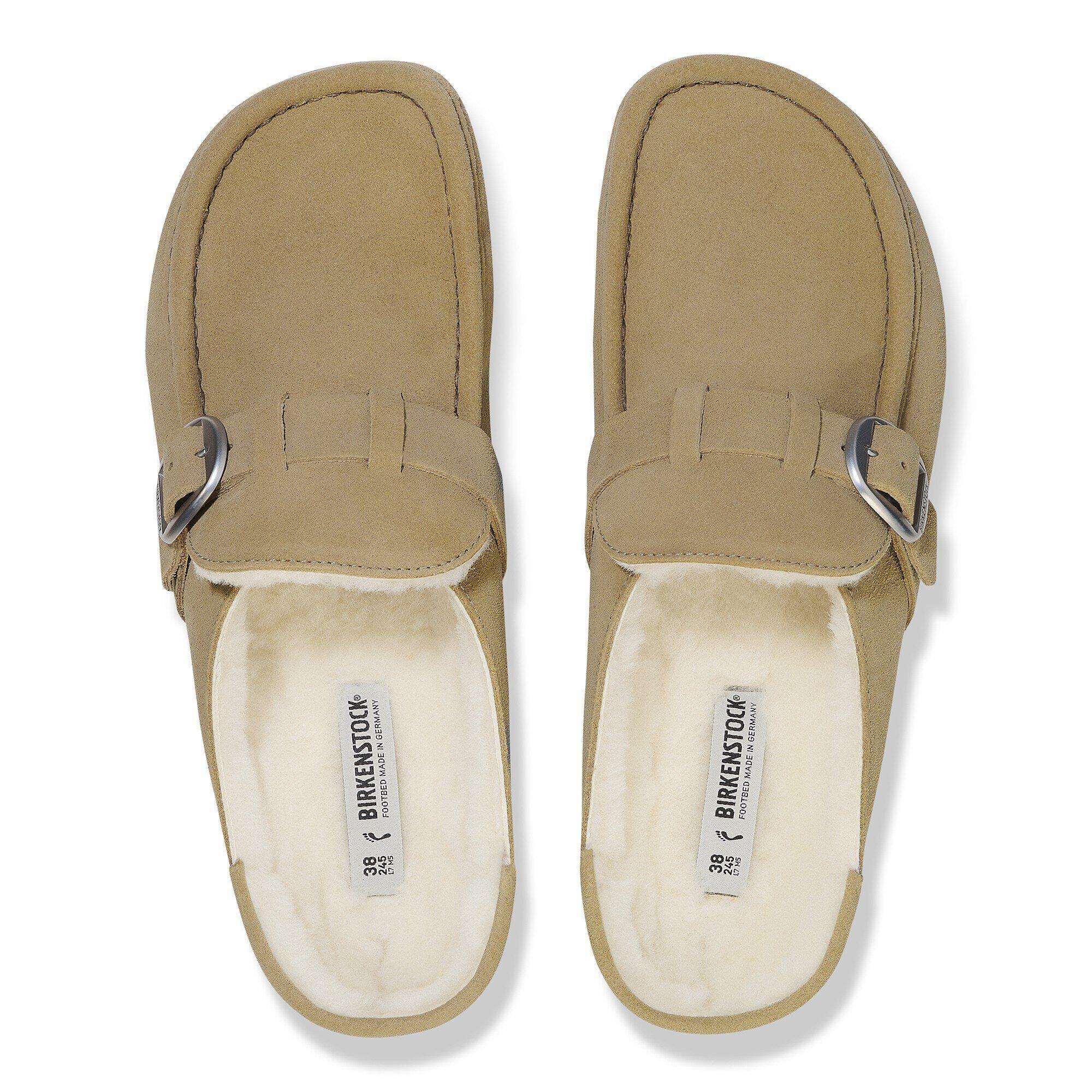 Buckley Shearling Suede Leather Product Image