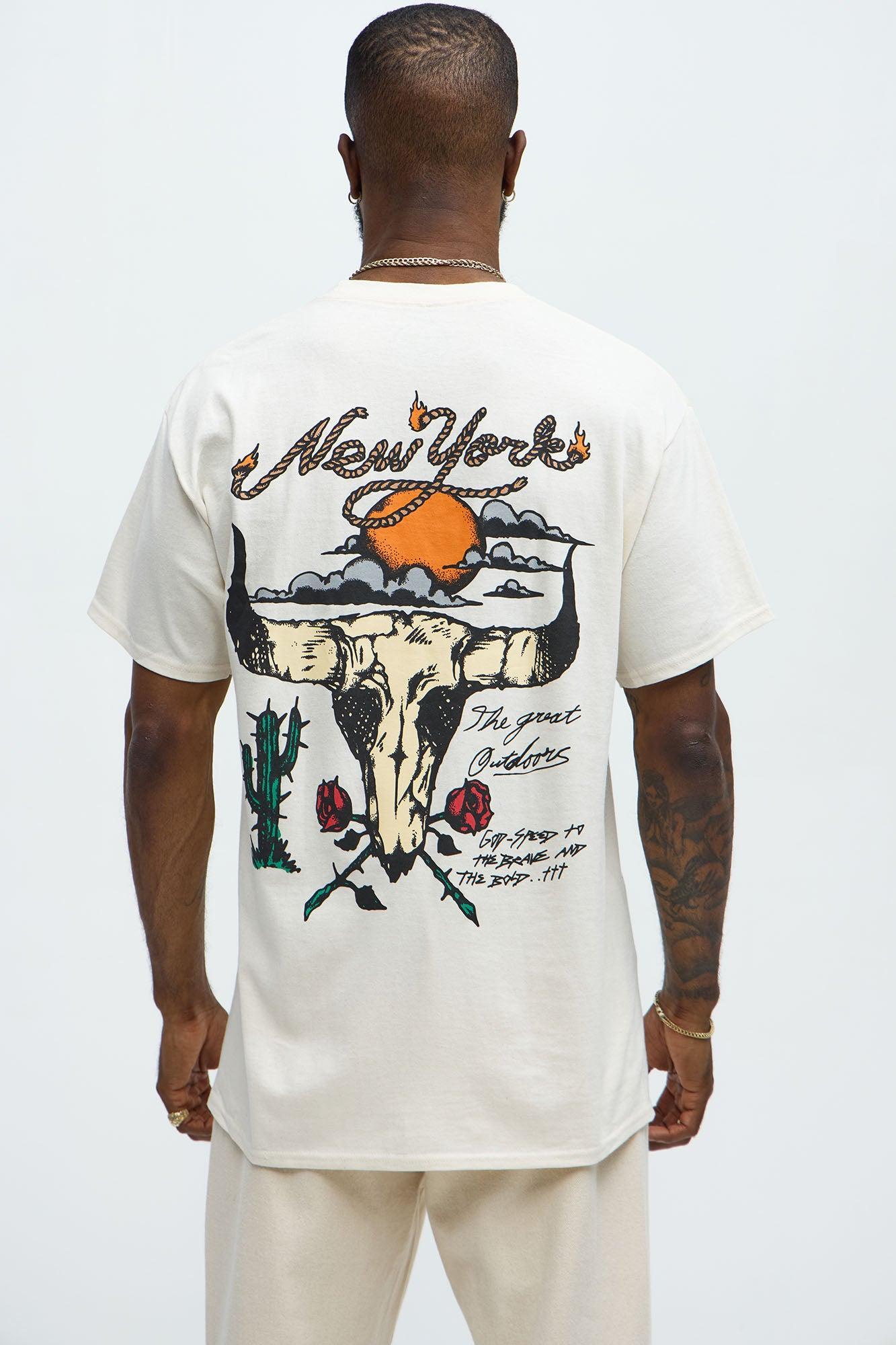 The Great Outdoors NYC Short Sleeve Tee - Natural Product Image