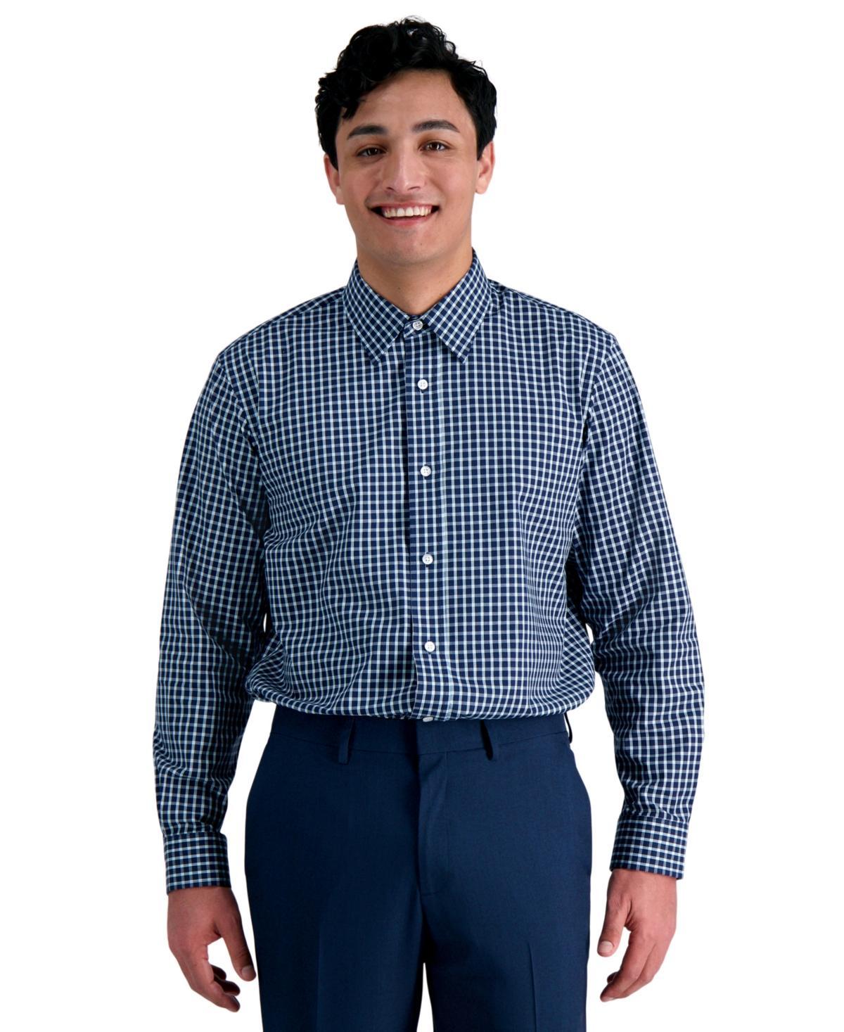 Mens Haggar Premium Comfort Classic Fit Dress Shirt Purple Product Image