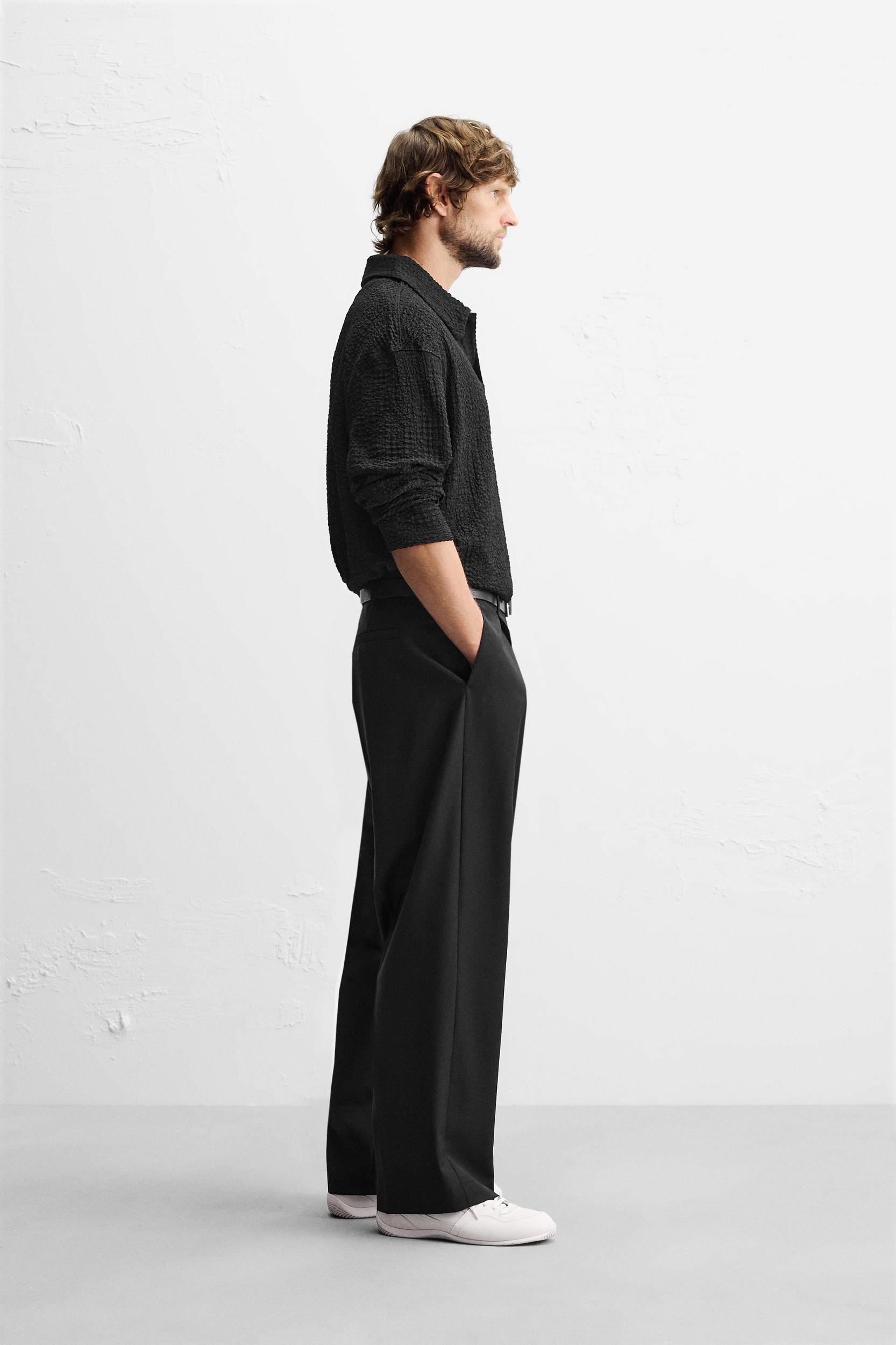 TEXTURED WEAVE JACQUARD POLO Product Image