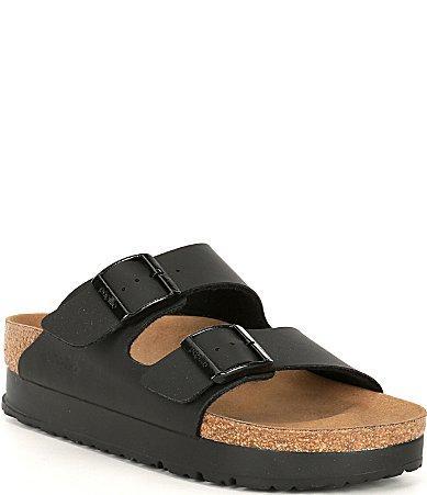 Birkenstock Womens Arizona Platform Flex Double Buckle Sandals Product Image