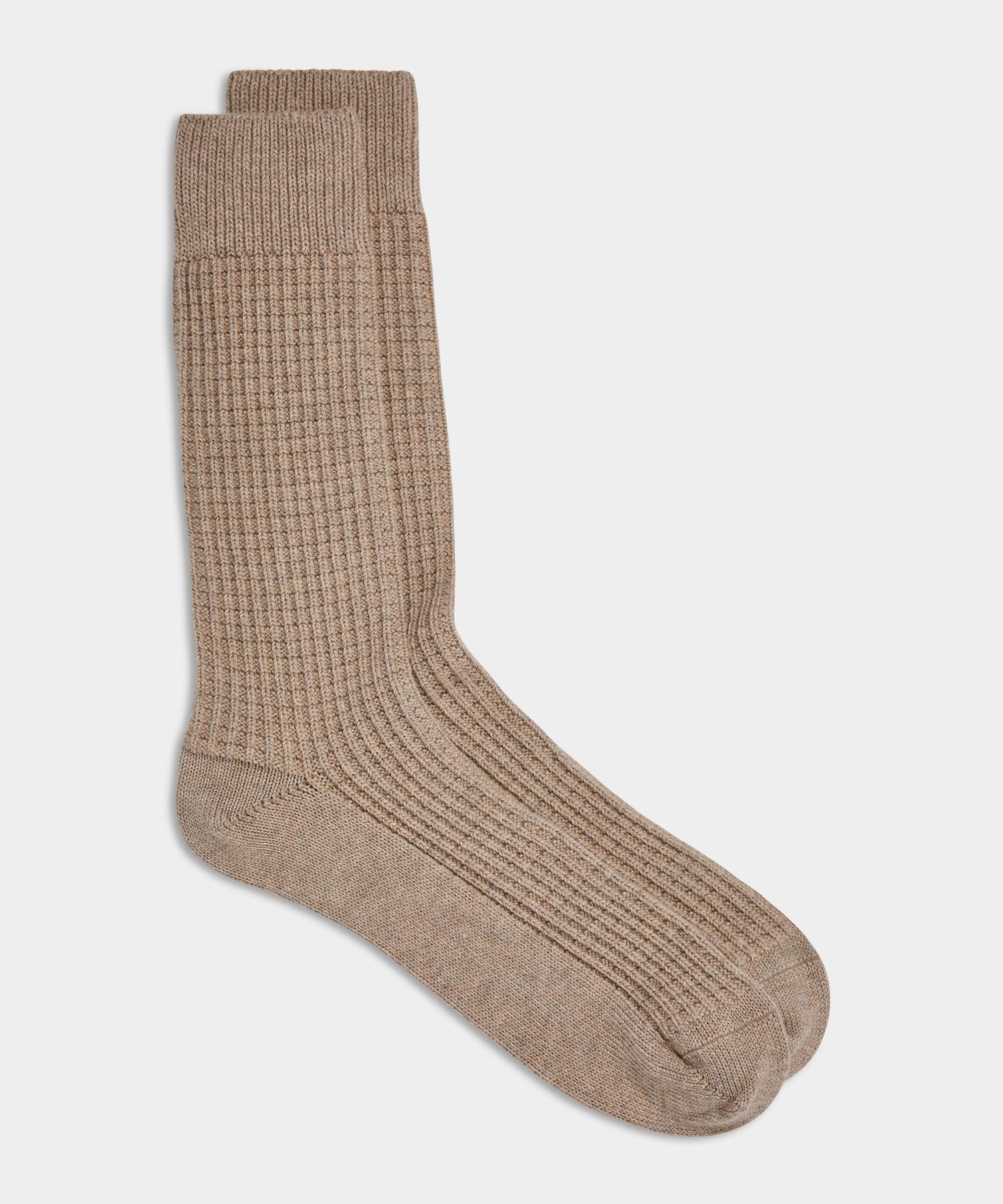 Cotton Waffle Sock Product Image