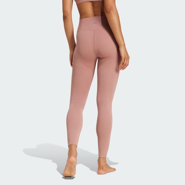 adidas All Me 7/8 Leggings Warm Clay M Womens Product Image