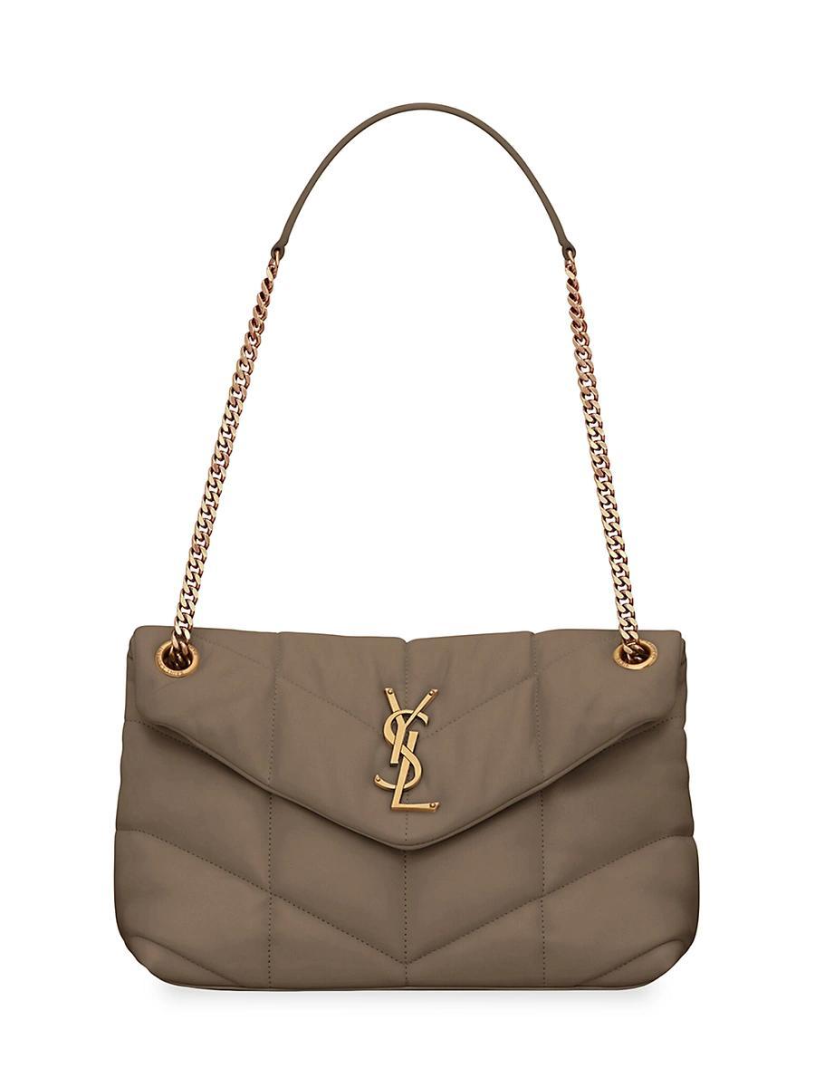 Womens Puffer Small Shoulder Bag in Nappa Leather Product Image