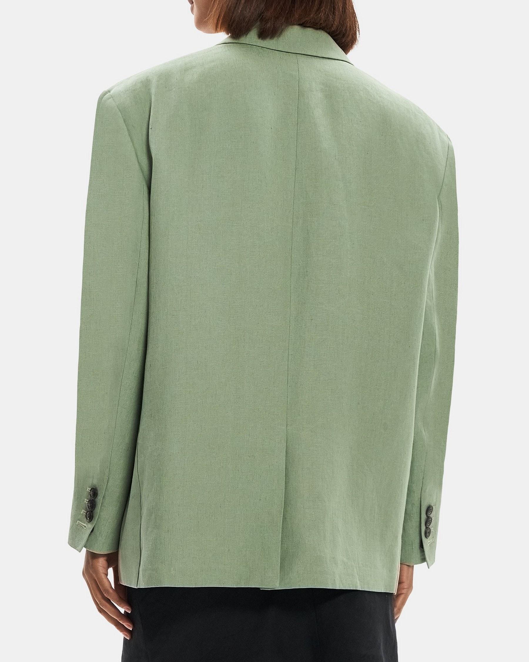 Oversized Blazer in Linen Product Image