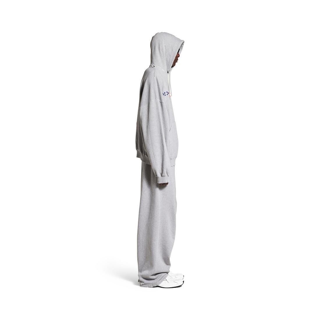 International Hoodie Large Fit in Heather Grey Product Image